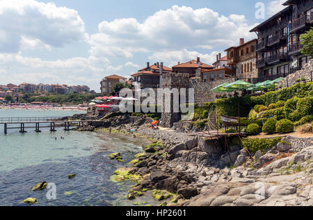 Près de la ville de Sozopol, Bulgarie Bourga Banque D'Images