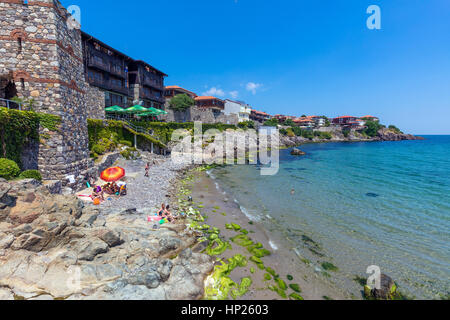 Près de la ville de Sozopol, Bulgarie Bourga Banque D'Images