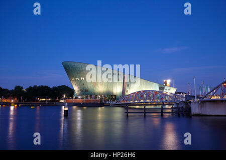 Musée des sciences NEMO à Amsterdam, Pays-Bas Banque D'Images
