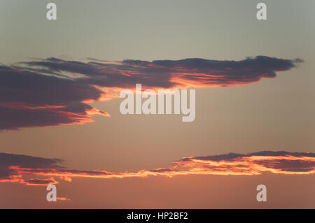 Le coucher de soleil à Athènes Banque D'Images