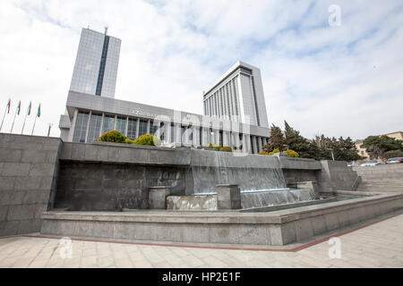 Assemblée nationale, Baku, Azerbaïdjan Banque D'Images