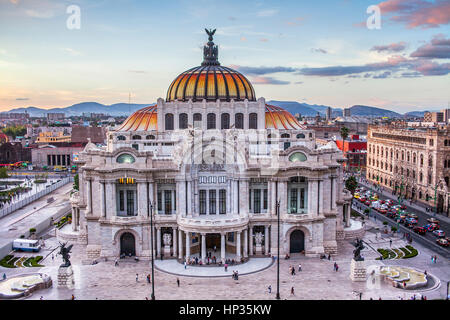 Palacio de Bellas Artes, Mexico, Mexique Banque D'Images