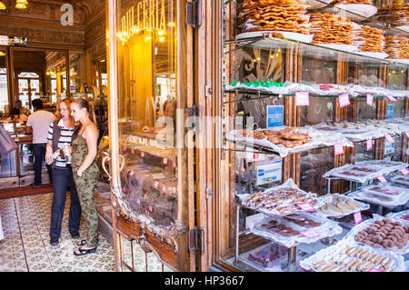 Dulceria Celaya, pâtisserie ou pâtisserie, 39, rue Cinco de Mayo, Mexico, Mexique Banque D'Images