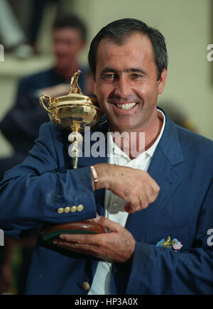 SEVE Ballesteros Valderrama, capitaine de la Ryder Cup 29 Septembre 1997 Banque D'Images