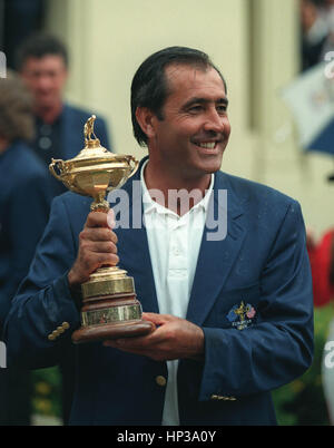 SEVE Ballesteros Valderrama, capitaine de la Ryder Cup 29 Septembre 1997 Banque D'Images