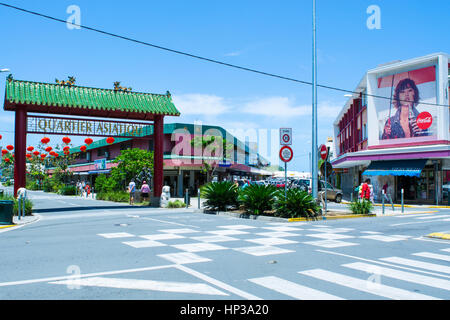 Quartier asiatique Nouméa Nouvelle-calédonie Banque D'Images