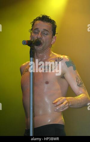 Dave Gahan, Depeche Mode Banque D'Images