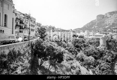 Monaco et Monte Carlo en 1985 Banque D'Images