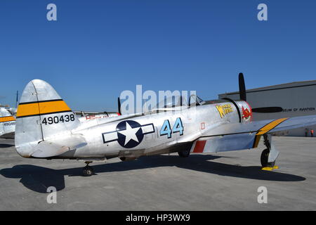 Republic Aviation P-47D Thunderbolt , WW2 fighter Banque D'Images