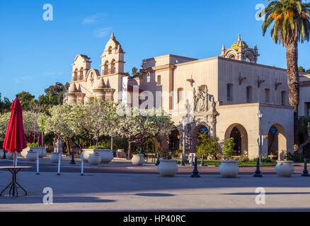 La Chambre de Charme des capacités en début de matinée. Balboa Park, San Diego, Californie, USA. Banque D'Images