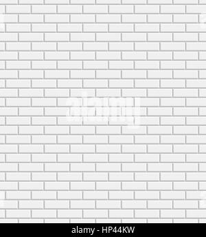 La texture du mur de brique blanche vecteur seamless pattern, abstract background Illustration de Vecteur