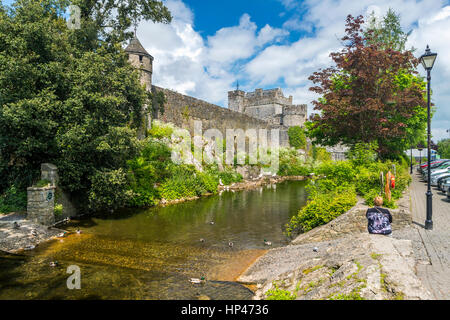 Le Château de Cahir, comté de Tipperary, Munster, Irlande, Europe. Banque D'Images