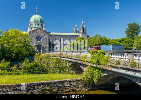 La Cathédrale de Galway, comté de Galway, Irlande, Europe. Banque D'Images