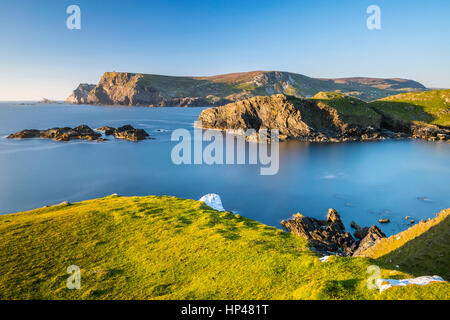 Glen Head près de Malin Beg, comté de Donegal, Irlande, Europe. Banque D'Images