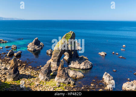 Passage de la mer, Crohy Head, comté de Donegal, Irlande, Europe. Banque D'Images