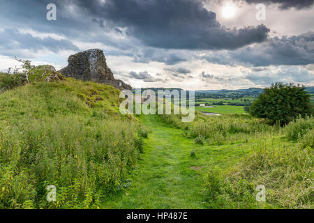 Château Dryslwyn, Carmarthenshire, Pays de Galles, Royaume-Uni, Europe Banque D'Images