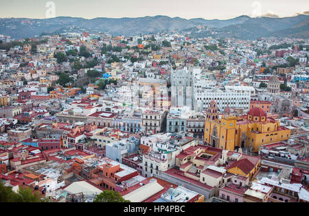 Voir l'état de Guanajuato, Guanajuato, Mexique Banque D'Images