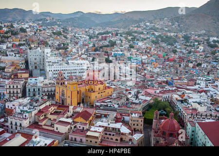 Voir l'état de Guanajuato, Guanajuato, Mexique Banque D'Images