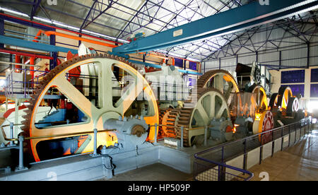 L'Ile Maurice, Lavanture du sucre, Zuckermuseum, beau plan, repro, l'Ile Maurice : Aventure du sucre, le sucre musum à Beau Plan. Banque D'Images