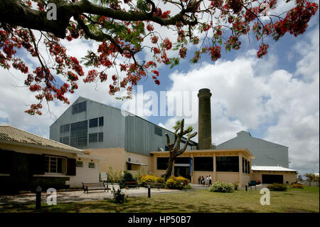 L'Ile Maurice, Lavanture du sucre, Zuckermuseum, beau plan, repro, l'Ile Maurice : Aventure du sucre, le sucre musum à Beau Plan. Banque D'Images