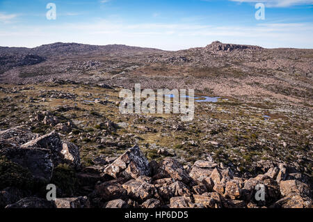 Lacs de montagne au Mt Field, Tasmanie, Australie Banque D'Images