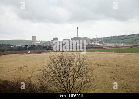 Boulby Mine de potasse, Angleterre, Royaume-Uni Banque D'Images