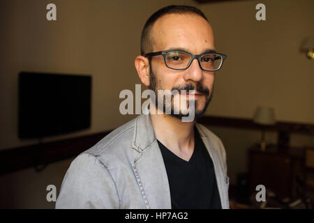 Portrait de Luca D'Andrea 23/06/2016 ©Basso CANNARSA/Opale Banque D'Images