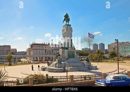 La Havane, Cuba - 11 décembre 2016 : Antonio Maceo monument à La Havane Banque D'Images