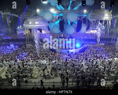 Sensation white Festival, Belgrade, Serbie 2011 Banque D'Images