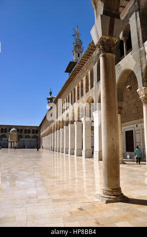 Mosquée des Omeyyades de Damas, Syrie - 09 mai, 2010 : la mosquée des Omeyyades, Banque D'Images