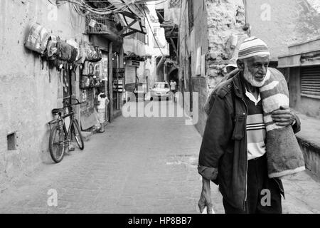 Damas, Syrie - 09 mai, 2010 : vieux bazar à Damas avant la guerre Banque D'Images