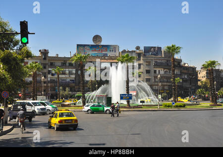 Centre-ville avant la guerre Damas Damas, Syrie - 09 mai, 2010 : Centre Ville avant la guerre Damas Banque D'Images