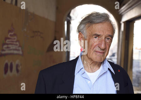 Elie Wiesel - Date : 20060908 ©Basso CANNARSA/Opale Banque D'Images