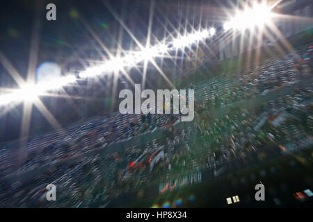 Barcelone, Espagne. Credit : D. 19 Feb 2017. Vue générale Football/soccer : Espagnol Primera Division 'Liga Santander' match entre FC Barcelona 2-1 CD Leganes au Camp Nou à Barcelone, Espagne. Credit : D .Nakashima/AFLO/Alamy Live News Banque D'Images