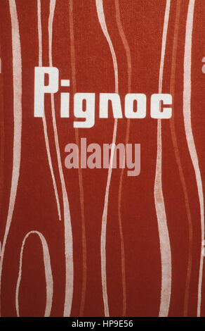 Les aventures de Pinocchio de Carlo Collodi en version romanche Banque D'Images