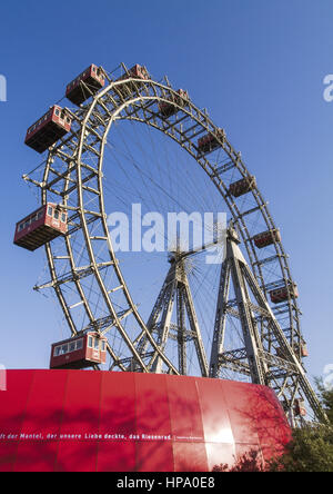 Wien, riesenrad im prater, oesterreich Banque D'Images