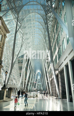 Allen Lambert Galleria en Brookfiled Place Toronto, Ontario Canada Banque D'Images