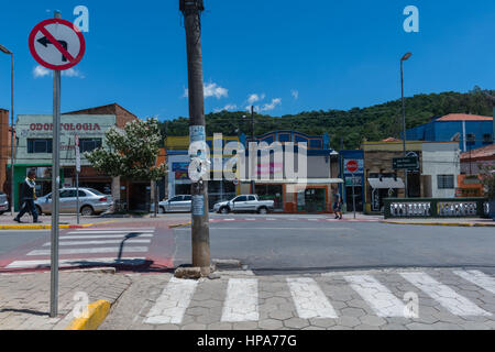 Ville de Camanducaia, Minas Gerais, Brésil, Amérique du Sud Banque D'Images