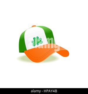 Le jour de rue Patrick signe. Illustration de Vecteur