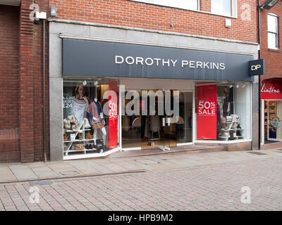 Dorothy Perkings Mesdames fashion store, fondé en 1909 sous le nom de H P Newman, rebaptisé en 1919 Dorothy Perkins Banque D'Images