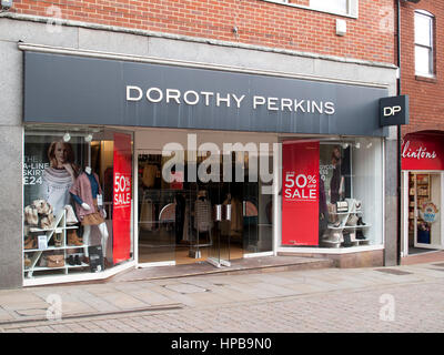 Dorothy Perkings Mesdames fashion store, fondé en 1909 sous le nom de H P Newman, rebaptisé en 1919 Dorothy Perkins Banque D'Images