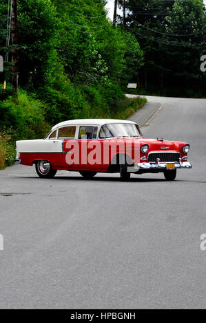 60's voiture à Ketchikan, Alaska Banque D'Images