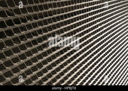 Résumé L'effet de la structure métallique Banque D'Images