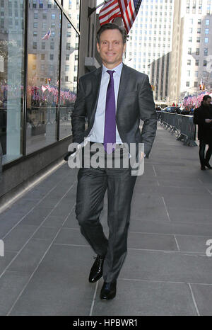 NEW YORK, NY- 20 février : Tony Goldwyn vu à New York le 20 février 2017. Credit : RW/MediaPunch Banque D'Images