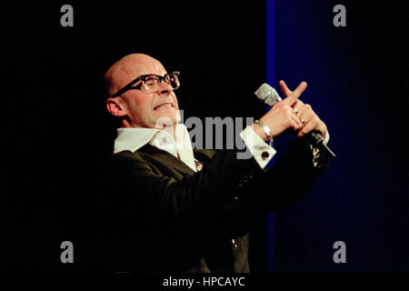 Harry Hill sur scène 2007 Banque D'Images