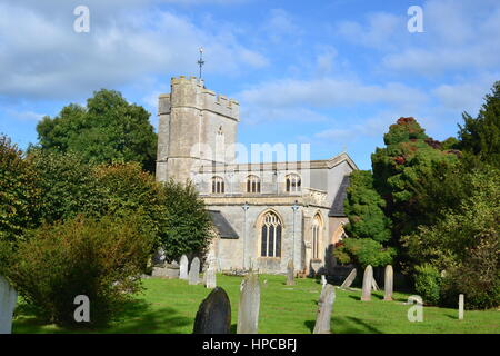 St Mary & All Saints Church, Meare Banque D'Images