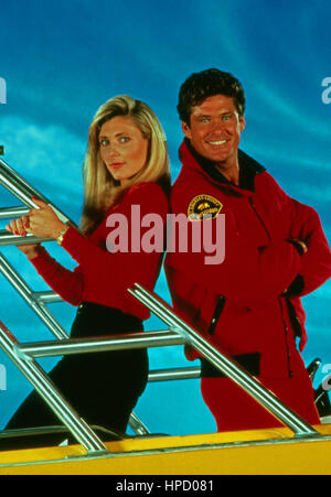 Baywatch : Nightmare Bay, alias : Baywatch - Die Rettungsschwimmer von Malibu, Kinofilm, USA 1991, Regie : Gregory J. Bonann, acteurs : David Hasselhoff Banque D'Images