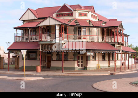 Hotel Metropole, Boulder ville minière, l'ouest de l'Australie Banque D'Images