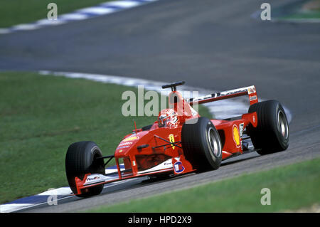 2001 Michael Schumacher Ferrari F-2001 GP Allemand dnf Banque D'Images