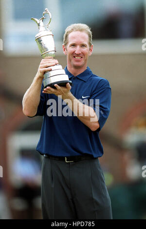 DAVID DUVAL OUVRIR LE CHAMPION DE L'omnium britannique ROYAL LYTHAM & ST ANNES.22 juillet 2001 Banque D'Images